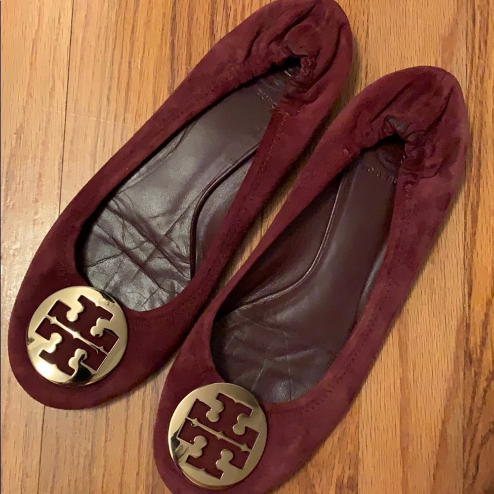 Tory Burch suede flats